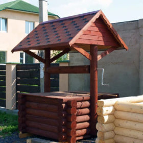 домики для колодцев